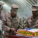 243rd Marine Corps Birthday cake cutting ceremony ITX 1-19