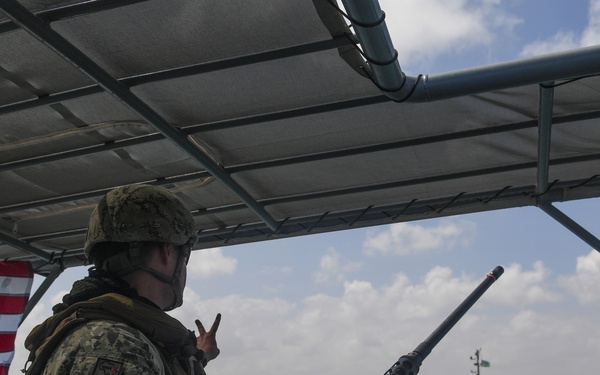 CRS 8 conducts escort mission in Djibouti