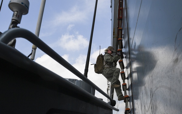 CRS 8 conducts escort mission in Djibouti