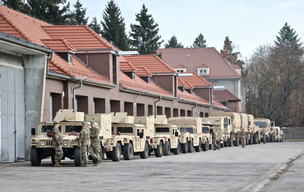 91st BEB Prepare for Convoy