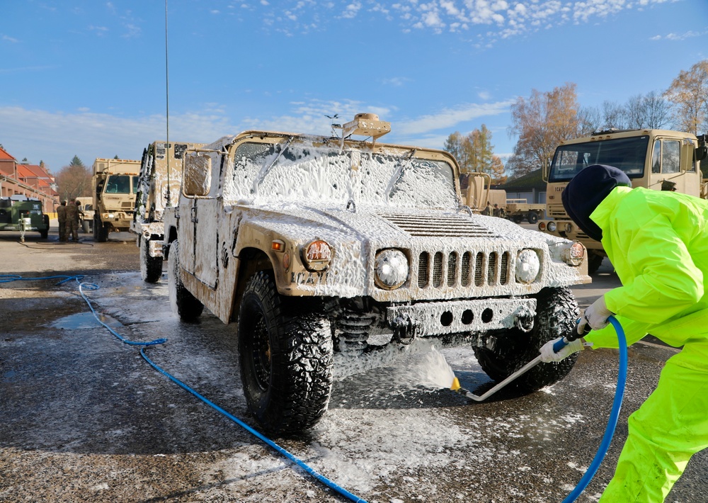 91st BEB Prepare for Convoy