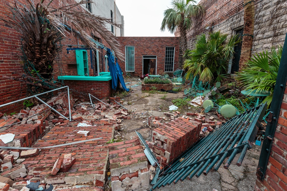Historic Building Damaged