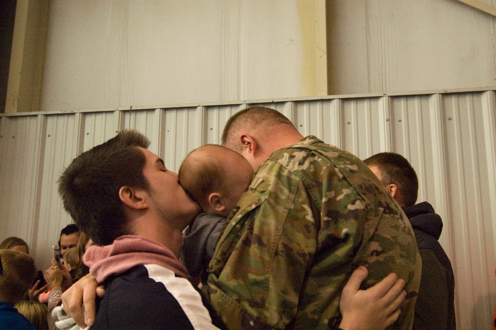 Welcome Home Dad, it's nice to meet you!