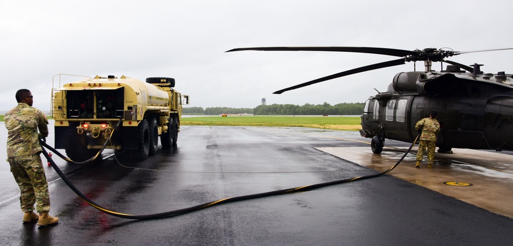 Hawaii Army National Guard's TASMG train in Connecticut