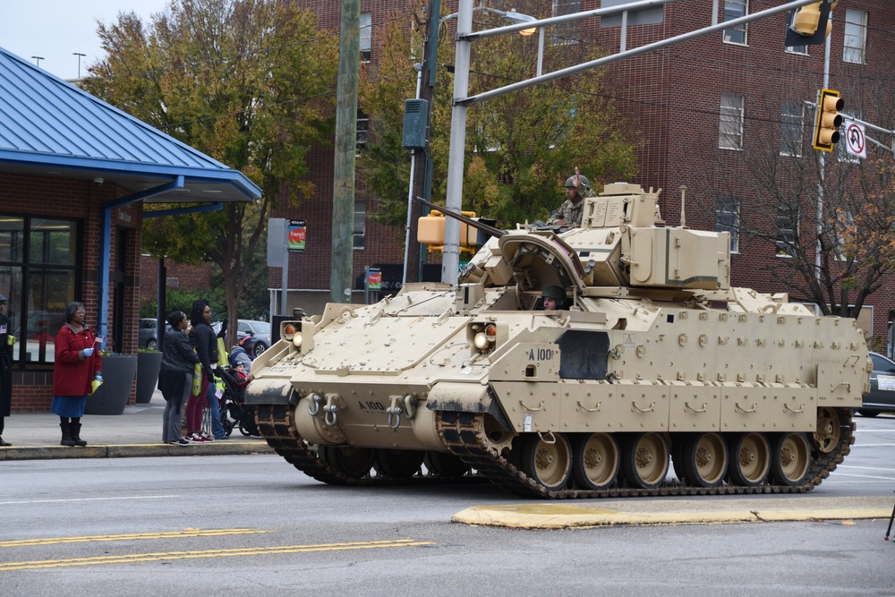 South Carolina National Guard participates in Columbia's 40th Annual Veterans Day Parade