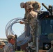 87th Sapper Company install c-wire in Arizona to support Customs Border Protection