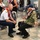 Rear Adm. Kevin Lunday talks with Mitchell Lani