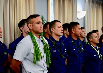 Coast Guard Station Maui pays their respects to Veteran Lani