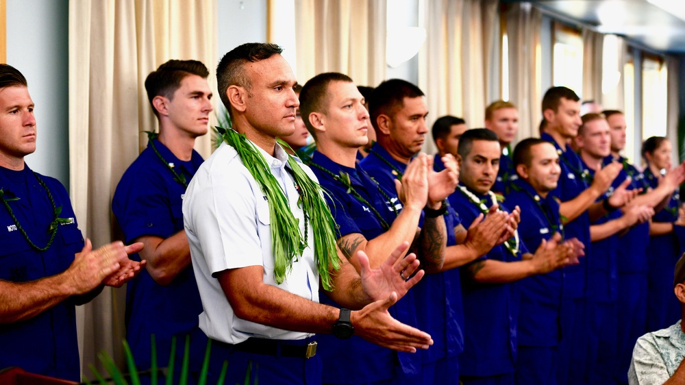 Coast Guard Station Maui congratulates Mitchell Lani