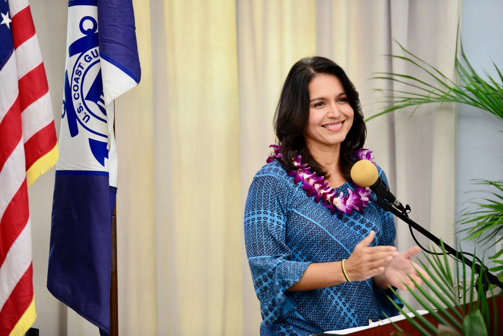 Rep. Tulsi Gabbard gives her remarks