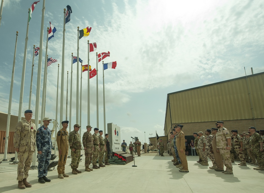 RAF hosts 100-year WWI remembrance service