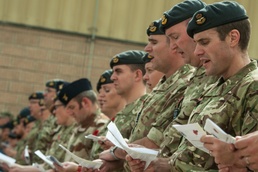 RAF hosts 100-year WWI remembrance service