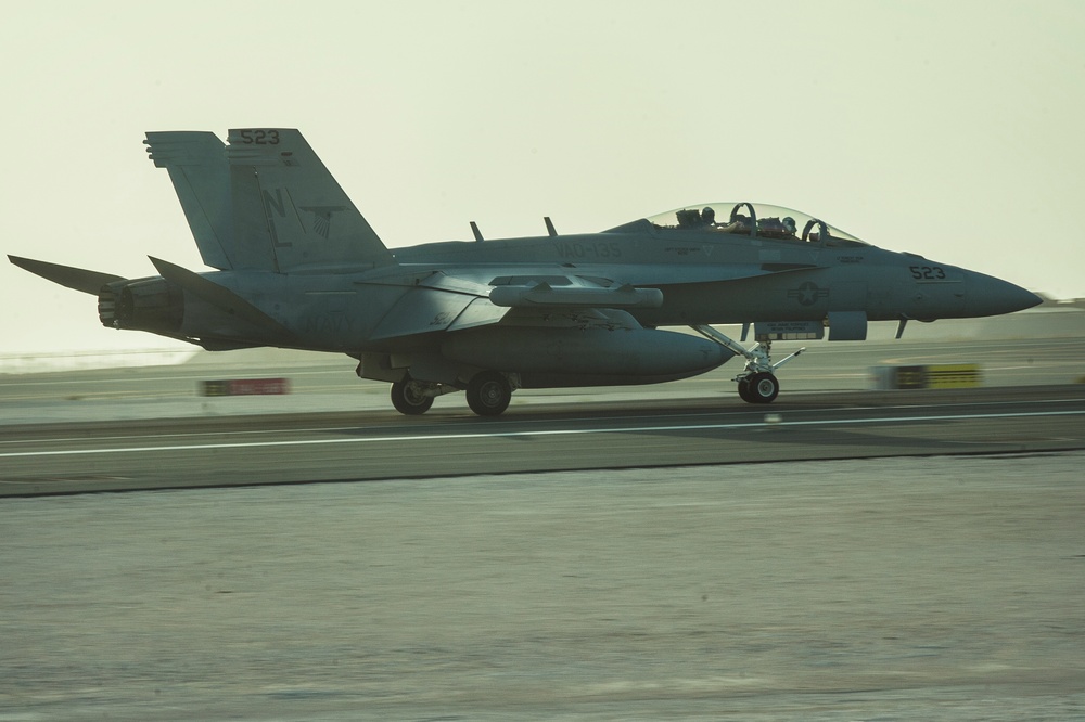 VAQ-135 arrives at Al Udeid