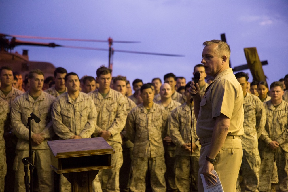 243rd Marine Corps Birthday aboard USS Anchorage