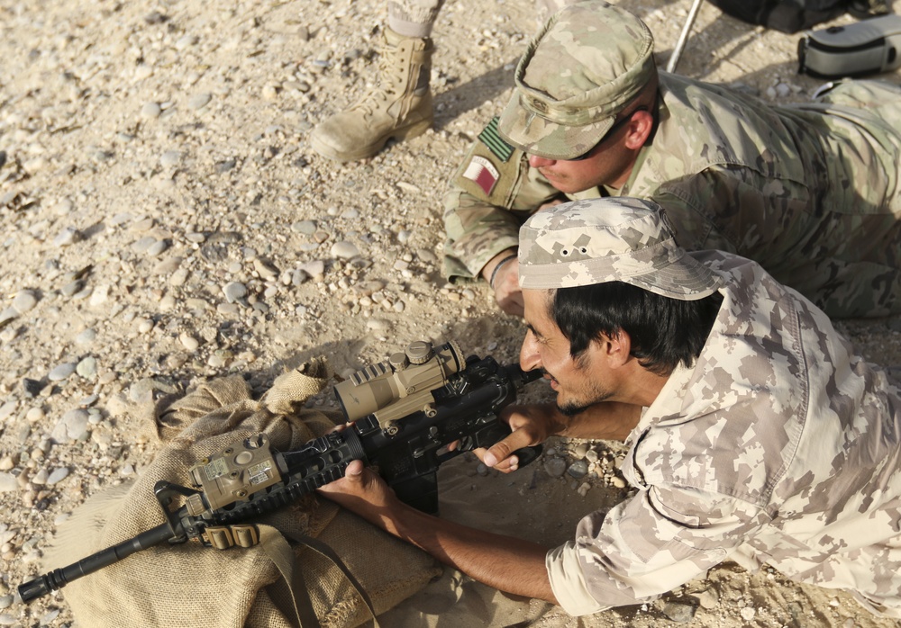 US, Qatar soldiers hit the range for Sniper Training