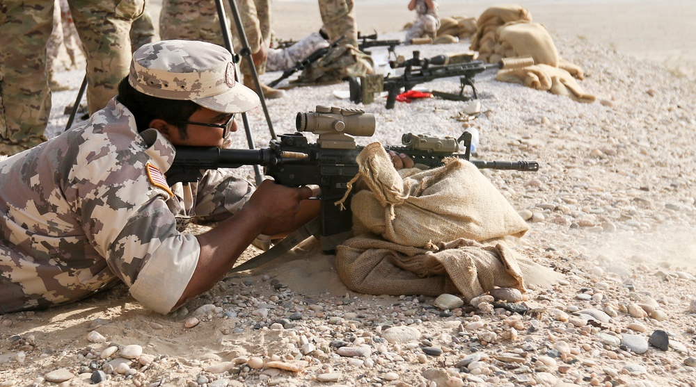 US, Qatar soldiers hit the range for Sniper Training