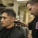 Haircuts aboard USS Anchorage
