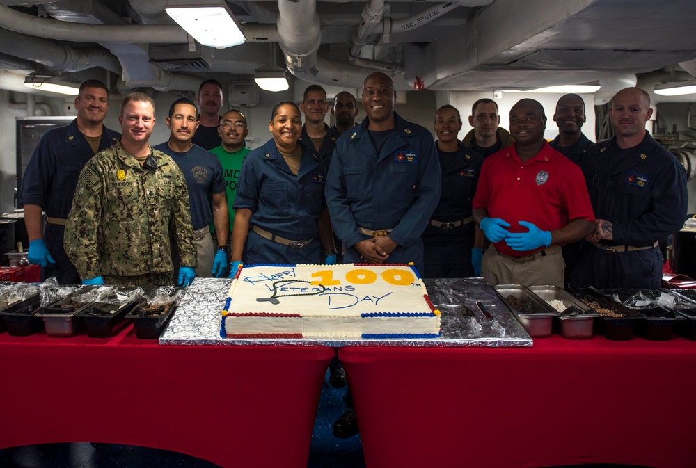 Sailors Participate in Ice Cream Social