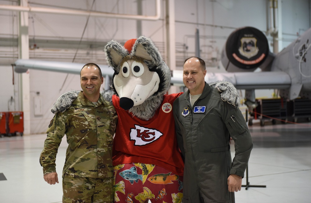 Whiteman welcomes Kansas City Chiefs during meet and greet