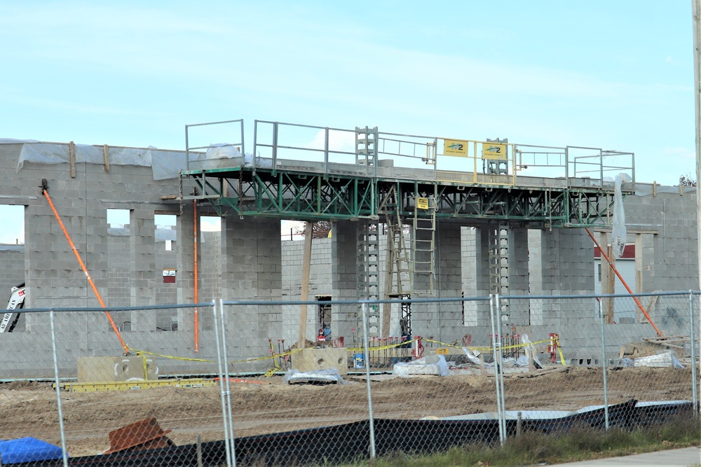 Fort McCoy Construction Projects: November 2018