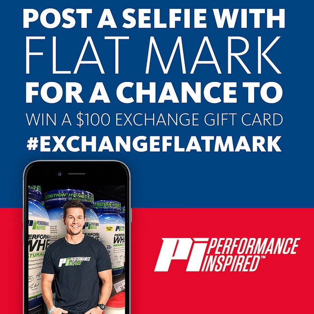 Strike a pose with Mark Wahlberg