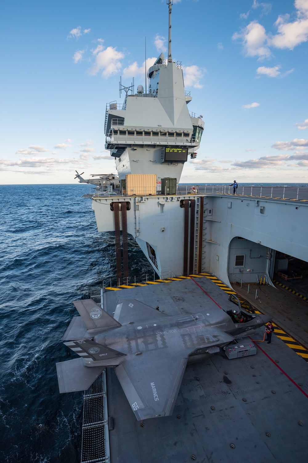 Pax ITF returns to HMS Queen Elizabeth for DT-2, week 1
