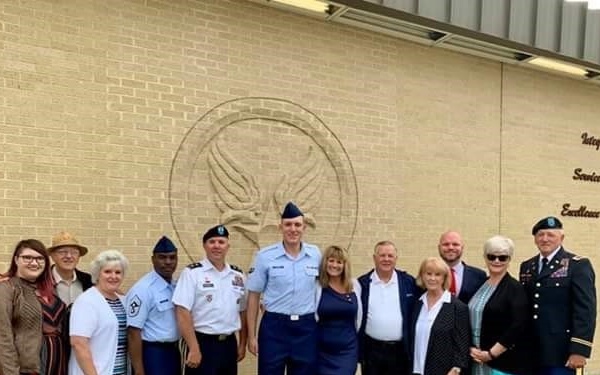 Kansas Leadership Team Reviews Air Force
