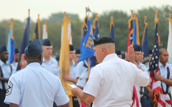 Kansas Leadership Team Reviews Air Force