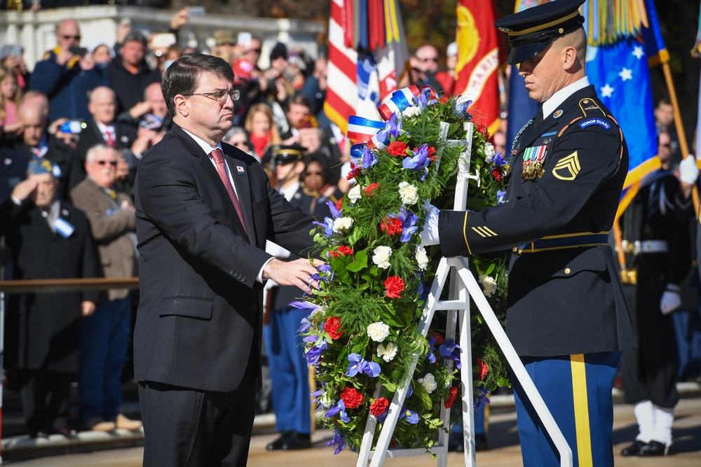Wreath Laying