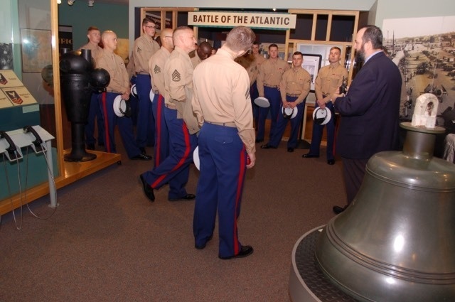 Naval Museum hosts guided tour for VMM-744