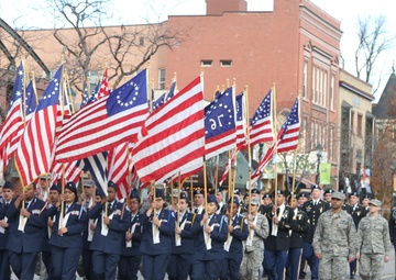 Soldiers support area’s Veterans Day parade