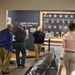 Naval Museum volunteers on tour