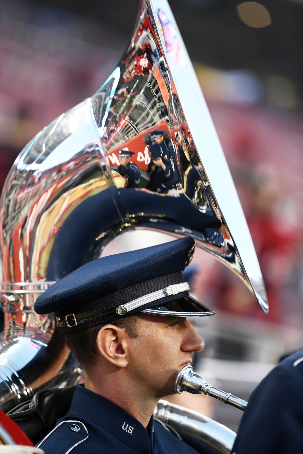 Band of the Golden West performs at 49ers Monday Night Football