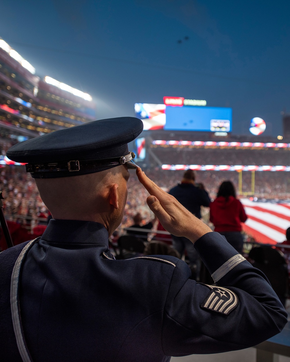 Band of the Golden West performs at 49ers Monday Night Football