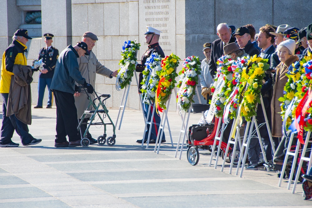 Connecting to those who fought for us