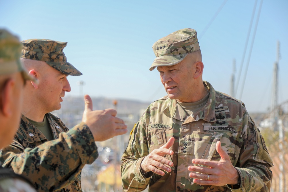 Joint CBP and DOD Briefing on CBP Operation Secure Line and Media Tour - San Ysidro, California