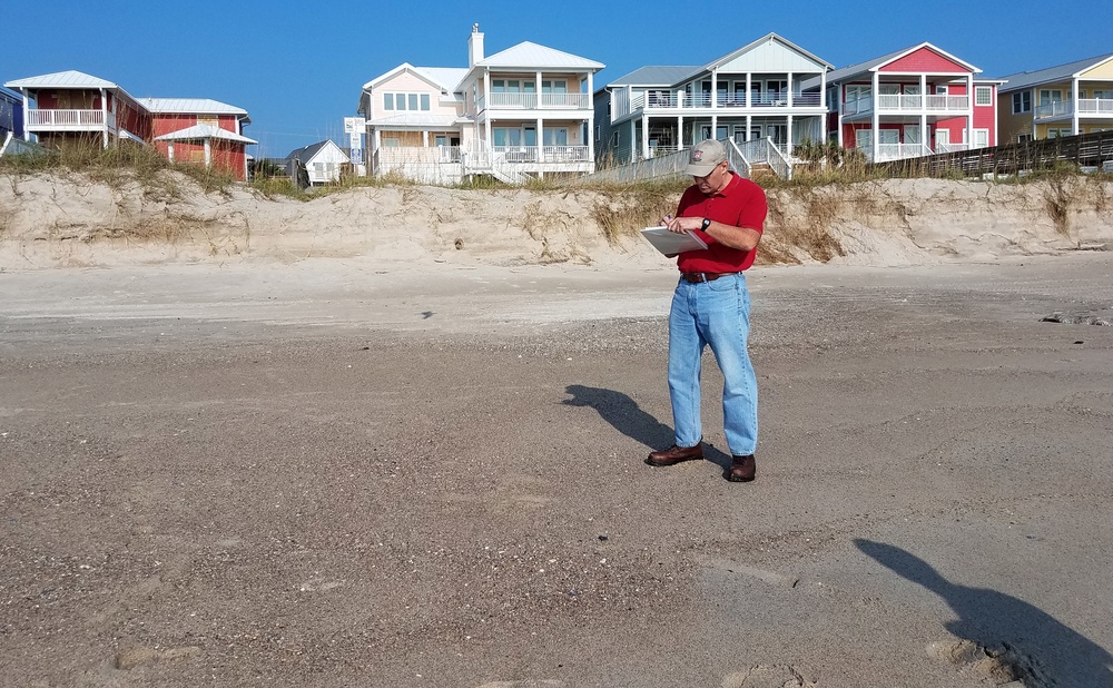 Checking for Damage After Hurricane Florence