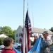 Airmen teach students proper flag procedures