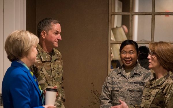 CSAF tours Dover AFB