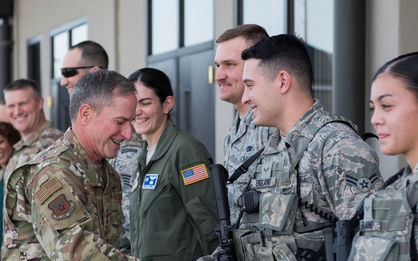 Gen. Goldfein tours Dover AFB