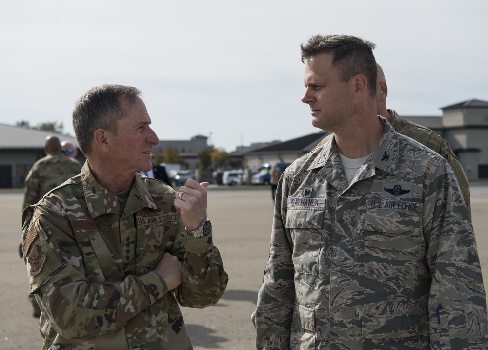 CSAF tours Dover AFB