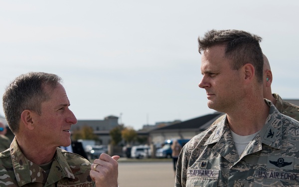 CSAF tours Dover AFB