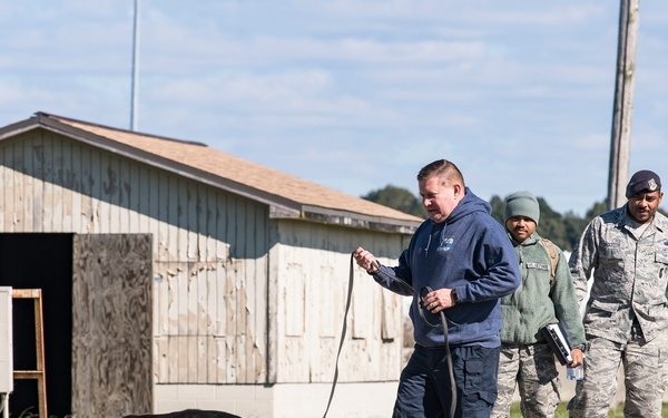 436th SFS Partners with Worcester K-9 unit
