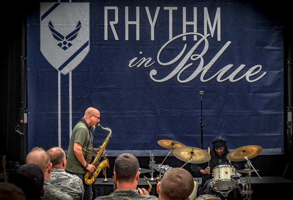 Celebrity musicians visit Rhythm in Blue