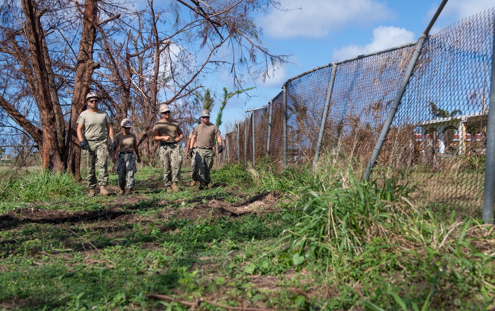 NMCB 1 Conducts Recovery Efforts in Tinian