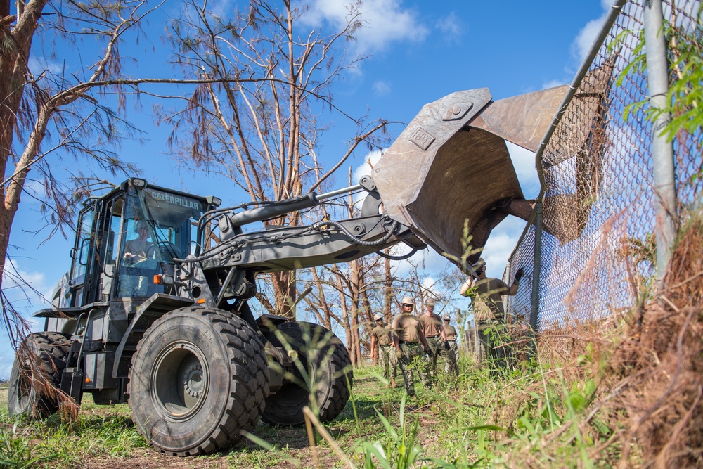 NMCB 1 Conducts Recovery Efforts in Tinian