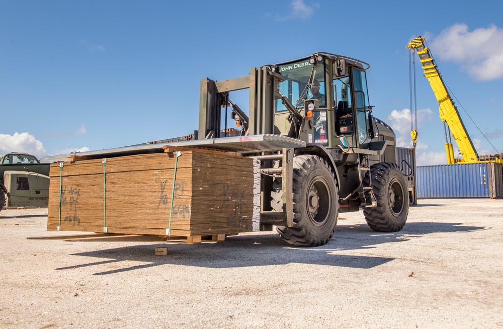 NMCB 1 Conducts Recovery Efforts in Tinian