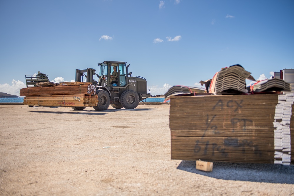 NMCB 1 Conducts Recovery Efforts in Tinian