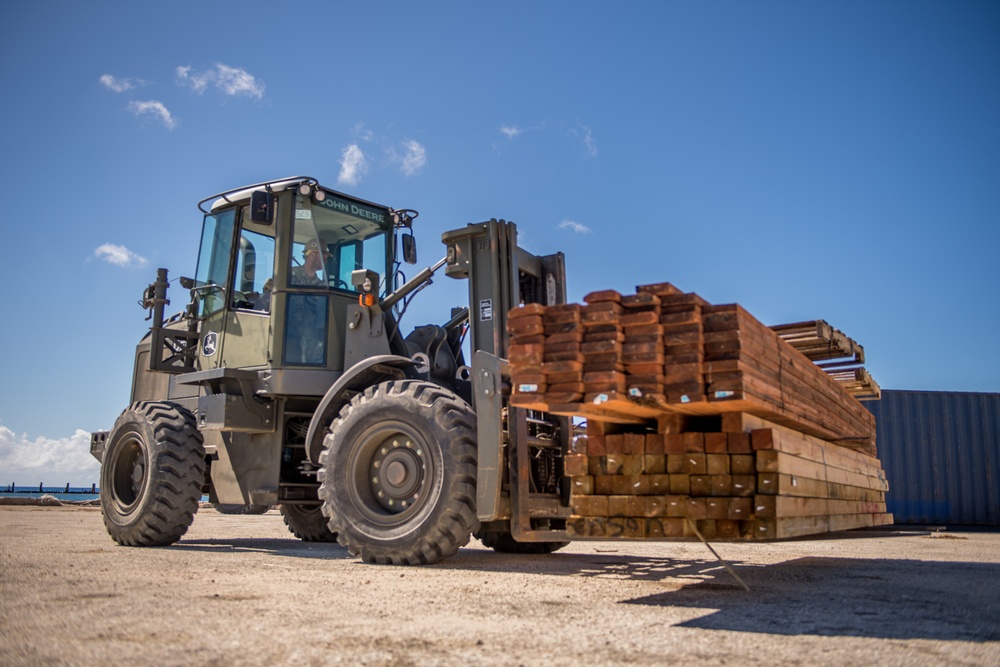 NMCB 1 Conducts Recovery Efforts in Tinian