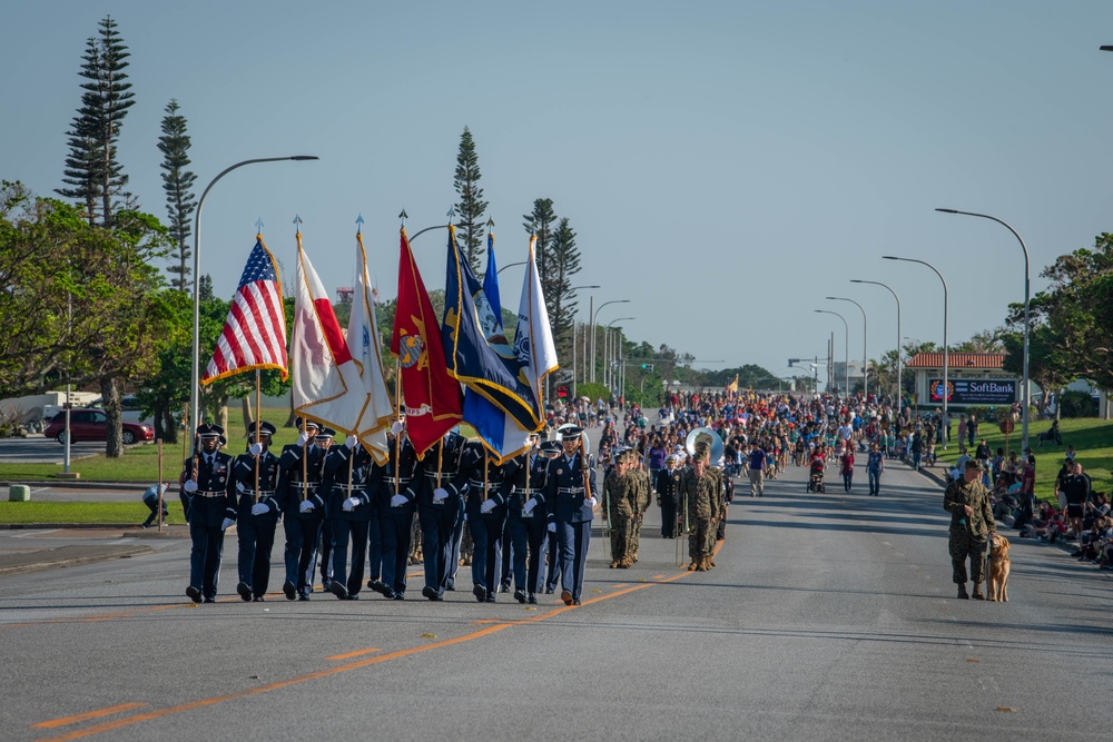 Kadena hosts Veteran's Day Parade